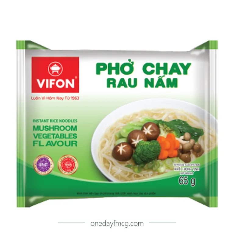 VIFON Phở Chay Rau Nấm 65g