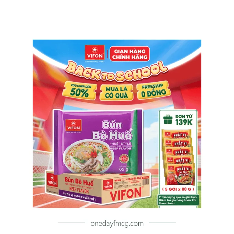 VIFON Bún Bò Huế 65g