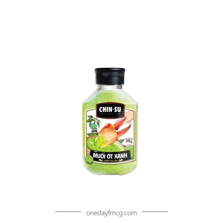 CHIN-SU Xốt muối ớt xanh 200g