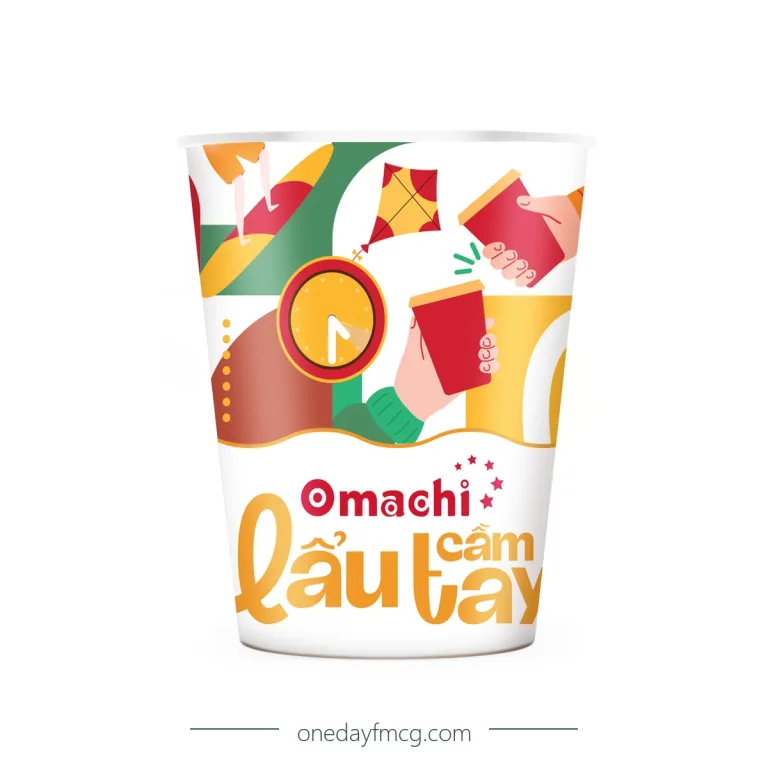 Omachi Mì lẩu cầm tay Tomyum hải sản 71g
