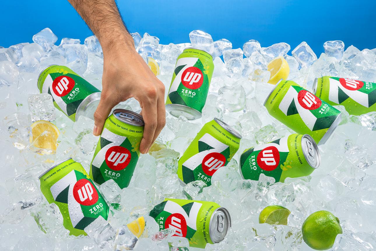 7UP Zero Sugar Lemon Soda Drink 320ml