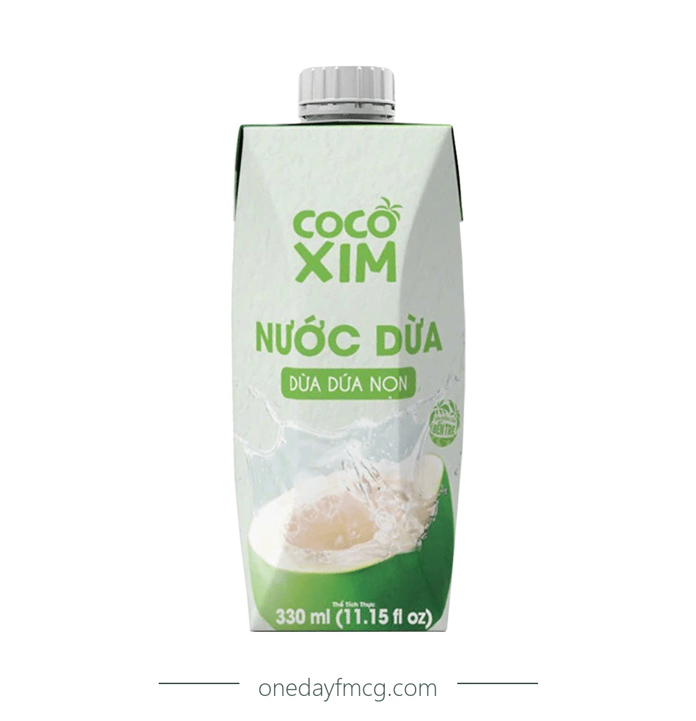 Cocoxim Pandan Coconut Water 330mL x 12 boxes