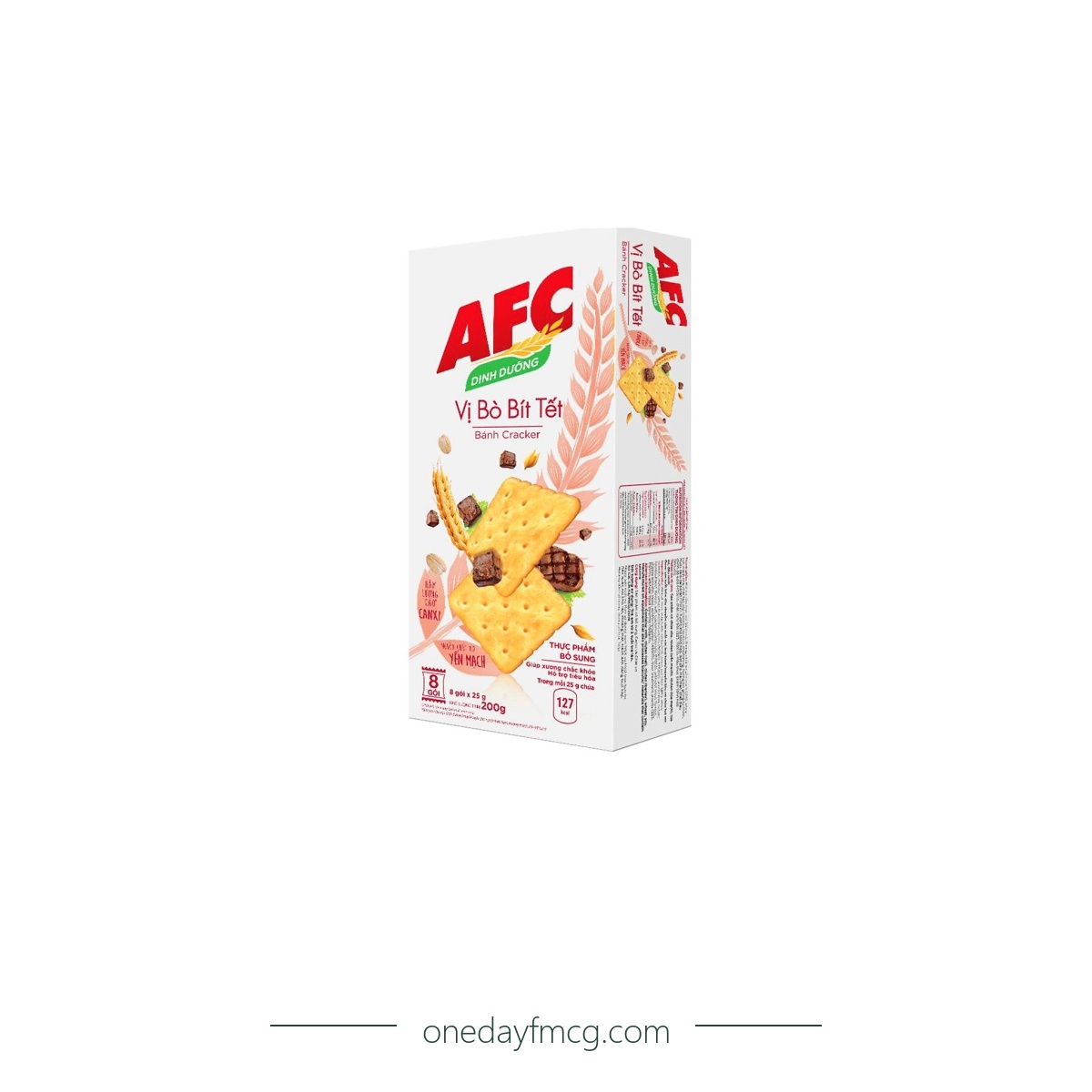 AFC Crunchy Crackers Beefsteak Flavor 172g x 16 boxes