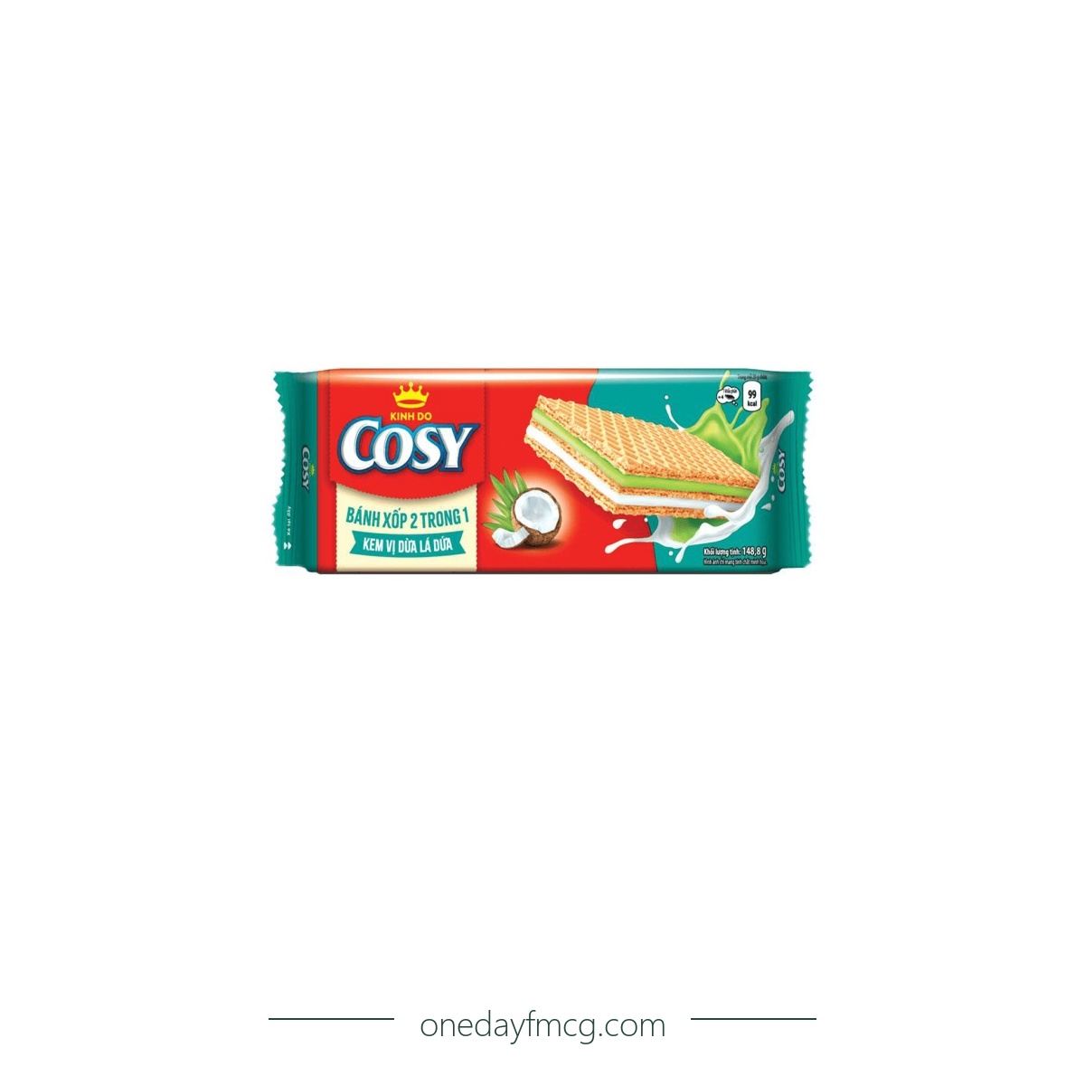 Cosy Coconut Pandan Leaves Wafer 148.8g