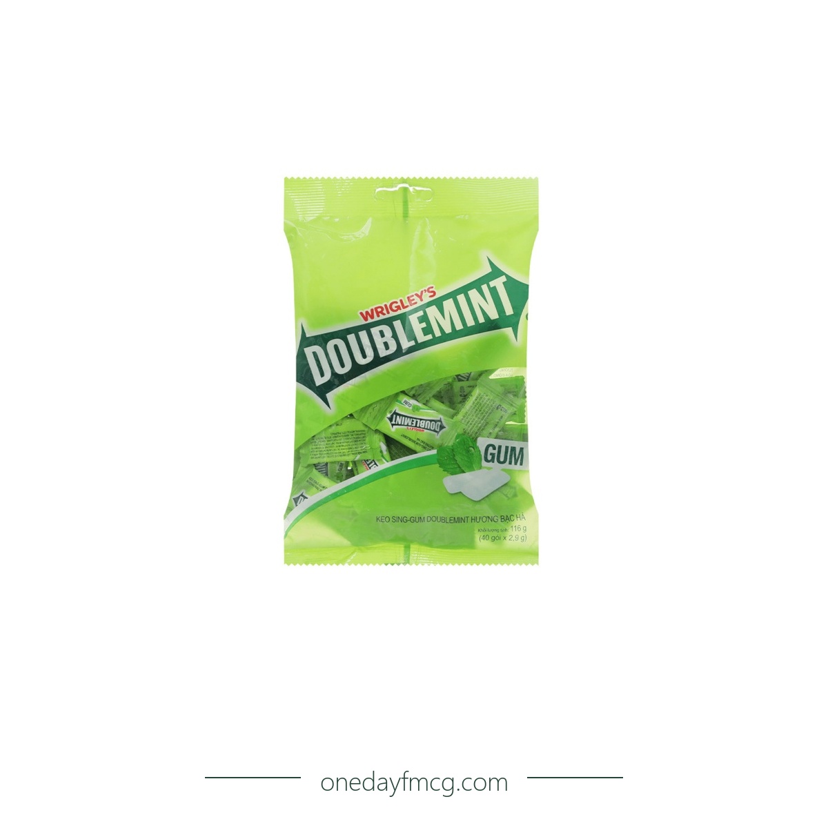 Doublemint Mint Flavored Chewing Gum 116g