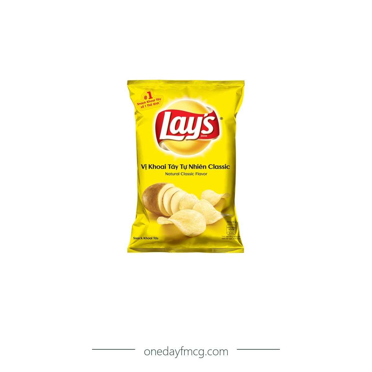 Lays Natural Classic Flavored Potato Chips 30g
