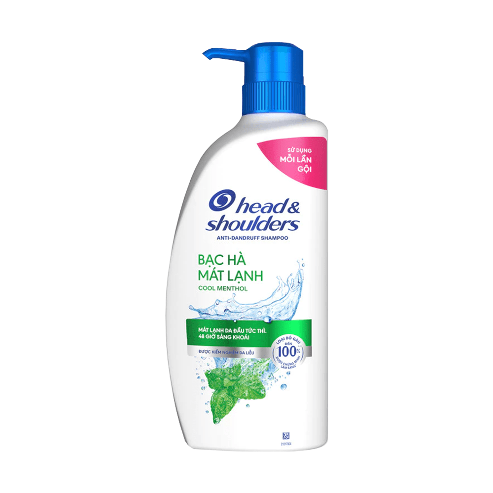 Head & Shoulders Shampoo Cool Menthol 850mL
