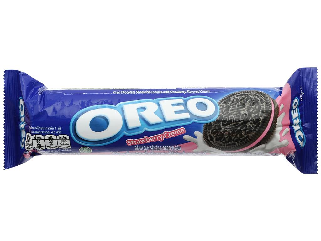 Oreo Cookies 66.4g: Vanilla-Trawberry-Chocolate Cream