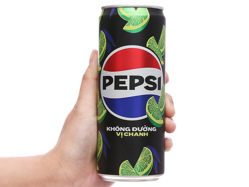 Pepsi Cola Zero Calories Lime Soft Drink 320ml