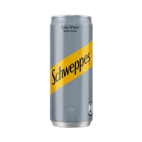 Schweppes Soda Can 330ml x24 Sleek Tonic