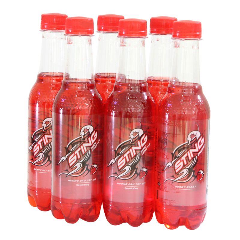 Sting Energy Drink Strawberry 330mL