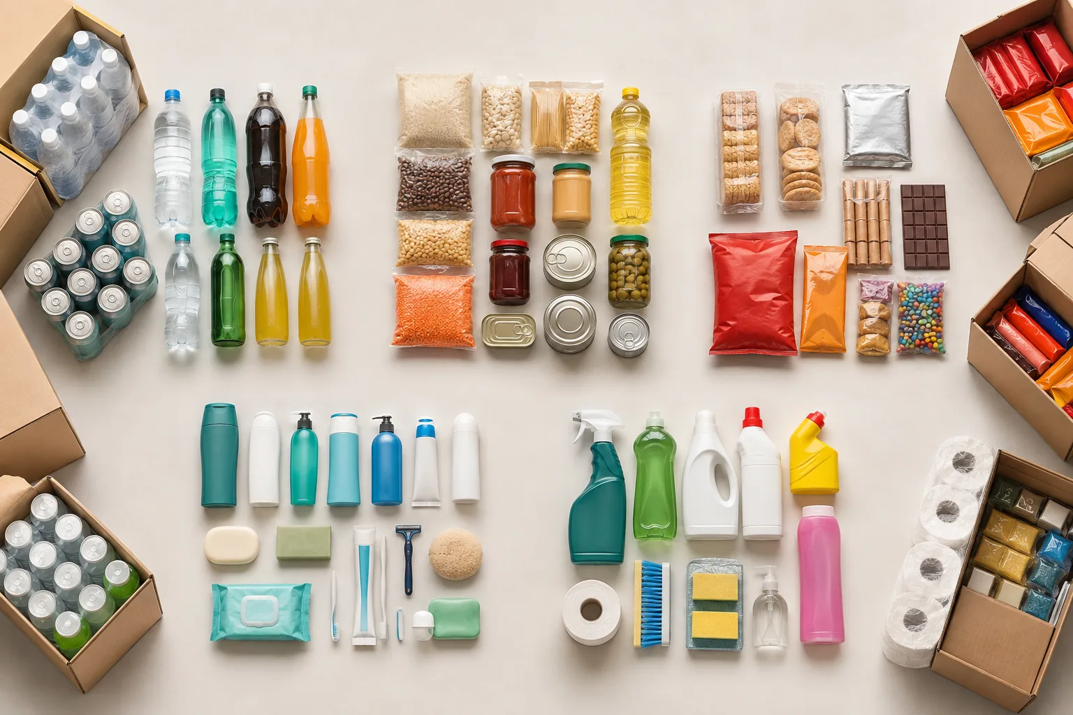 Five Vietnam FMCG product categories arranged for importer comparison