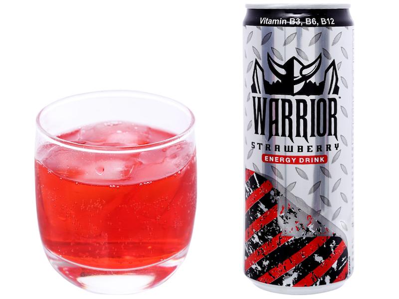 Warrior Energy Drink 330ml - Strawberry